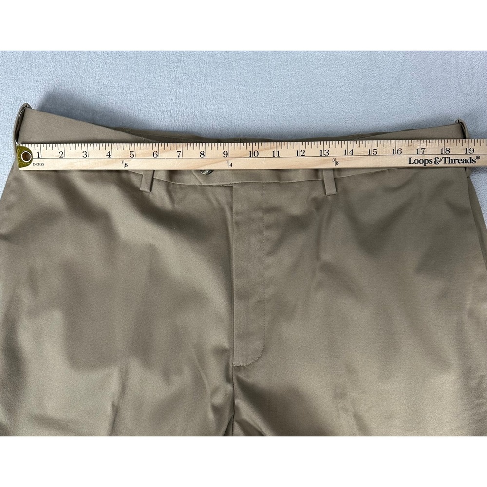 Perry Ellis Slacks Mens 38x30 Antelope Portfolio Premium Flex Twill Relaxed NWT - Picture 7 of 16